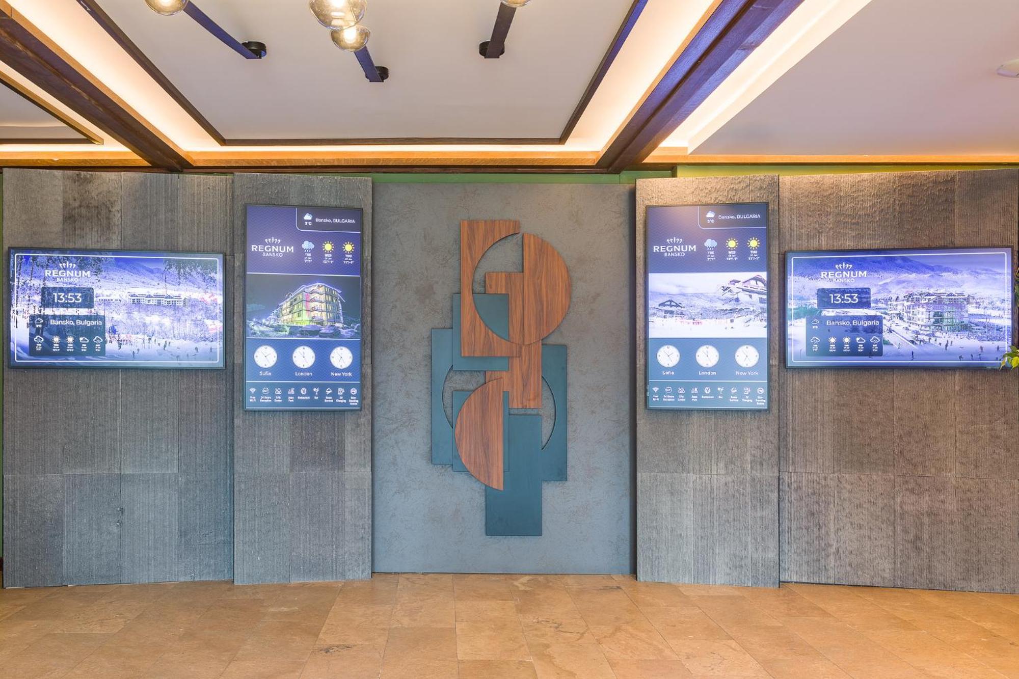 Regnum Bansko Ski Hotel & Spa Exterior foto The lobby of the new building